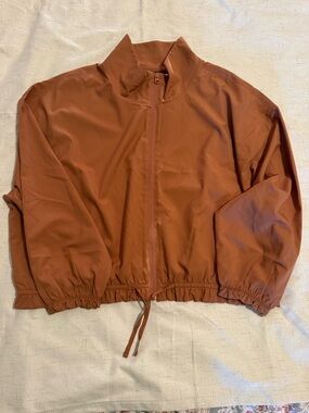 Old Navy Active Rust Orange Lightweight Jacket